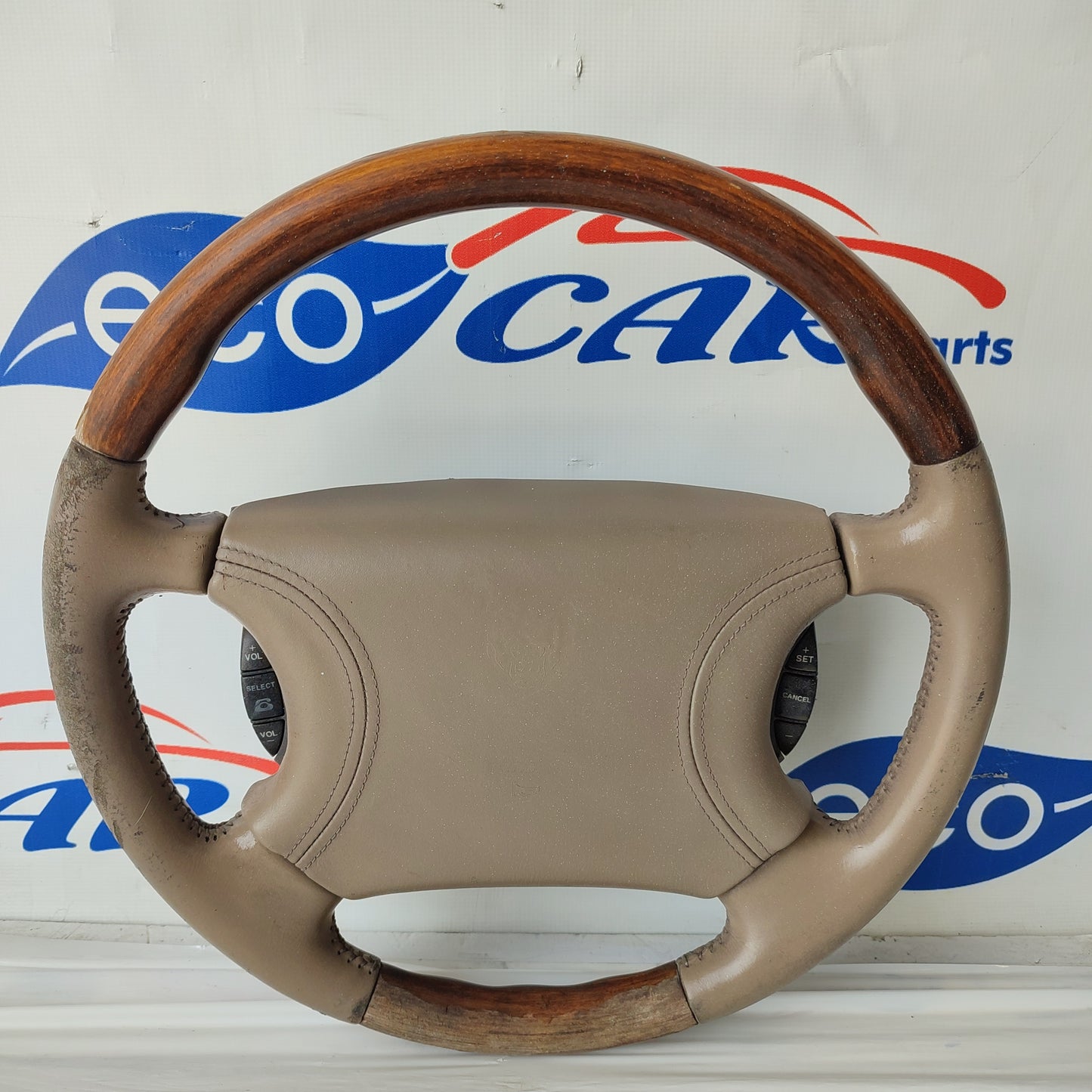 Jaguar XK8 steering wheel with ecoAG1616 controls