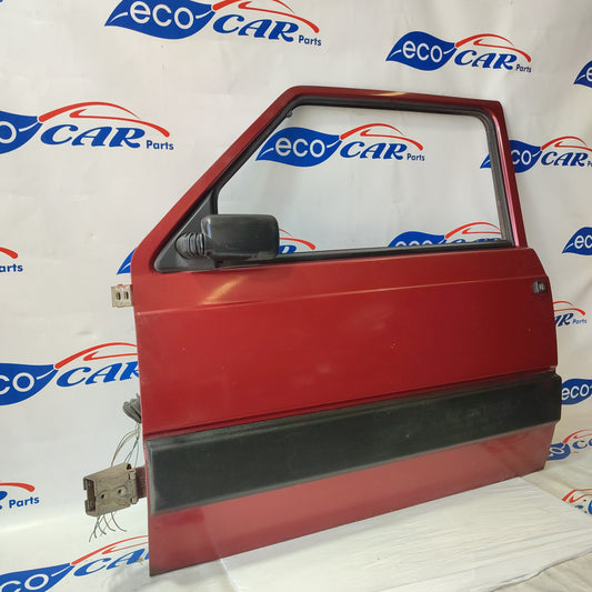 Roter Fiat Panda, Baujahr 1995, mit linker Tür, ecoAG1627
