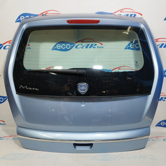 Hellblaue Heckklappe Lancia Musa 2009 ecoAC3962