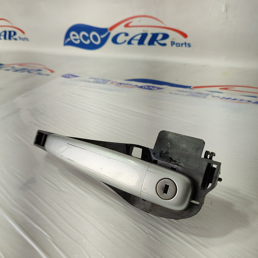 Left front external handle silver gray Citroen C3 2006 ecoAG1644