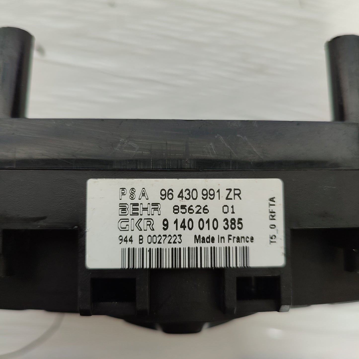 Peugeot 307 digitales Klimabedienteil Code: 96430991zr ecoAG1646