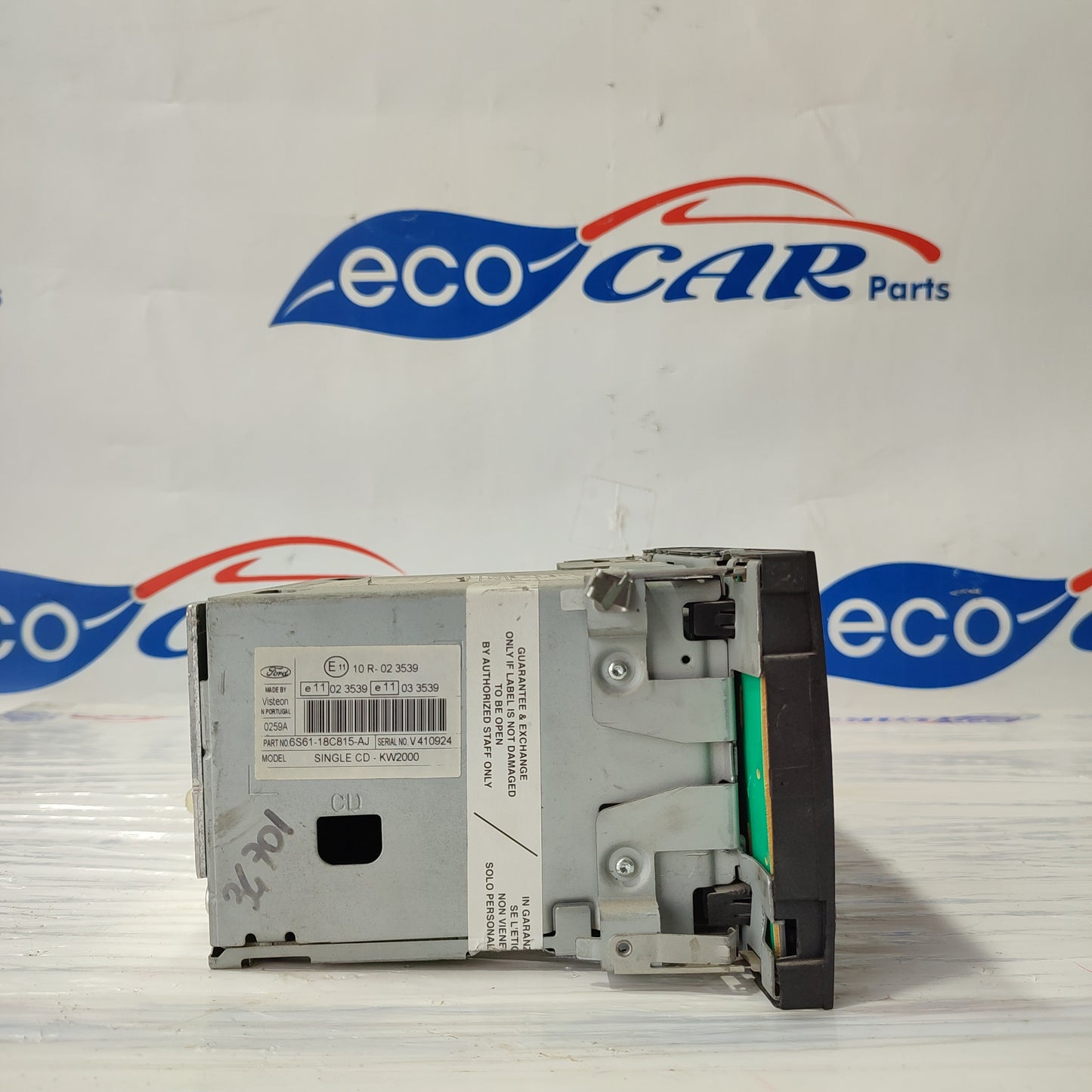 Autoradio Ford Fiesta 2007 cod: 6s61-18c815-AJ ecoAG1730