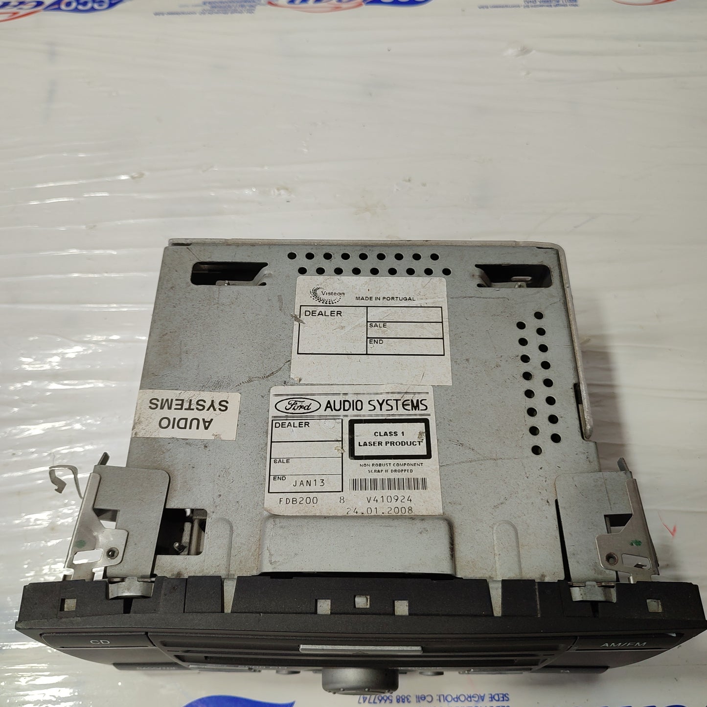 Autoradio Ford Fiesta 2007 cod: 6s61-18c815-AJ ecoAG1730