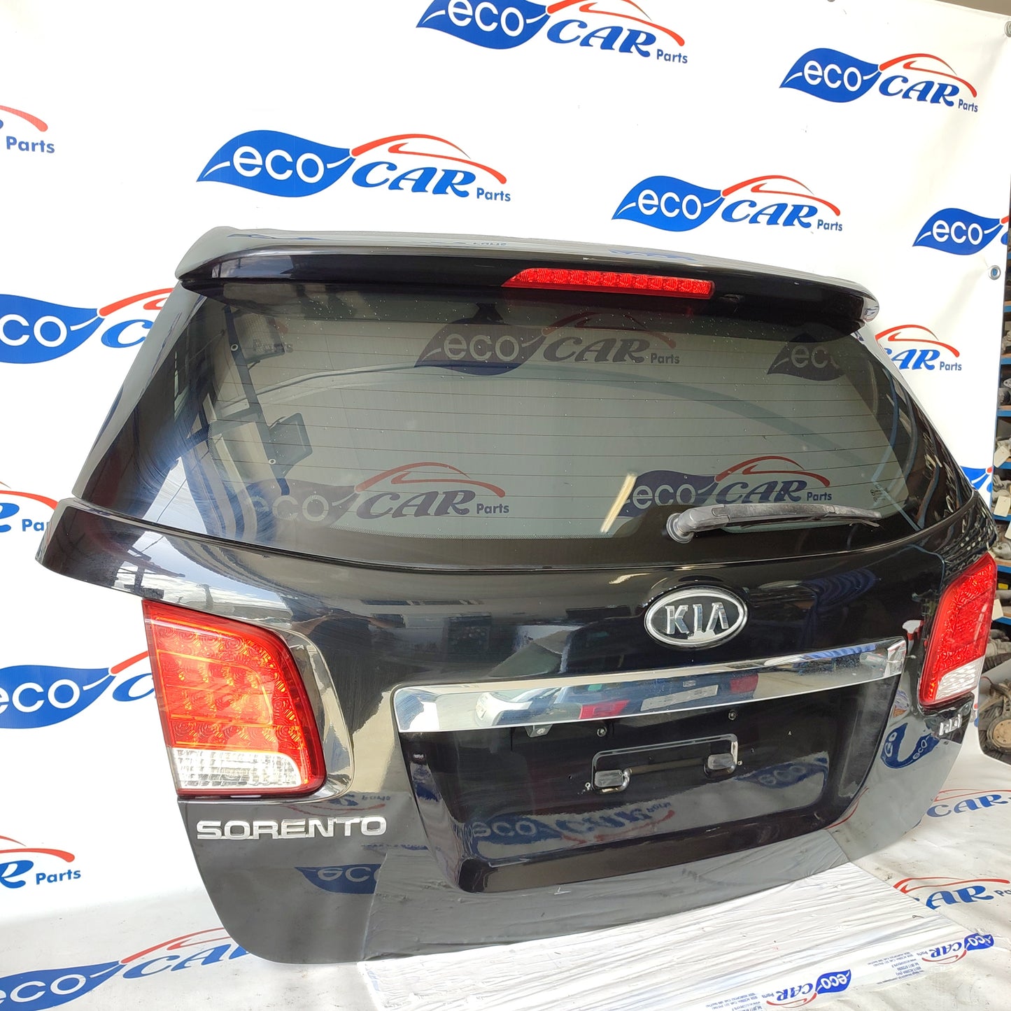 Schwarze Heckklappe Kia Sorento 2012 ecoAG1737
