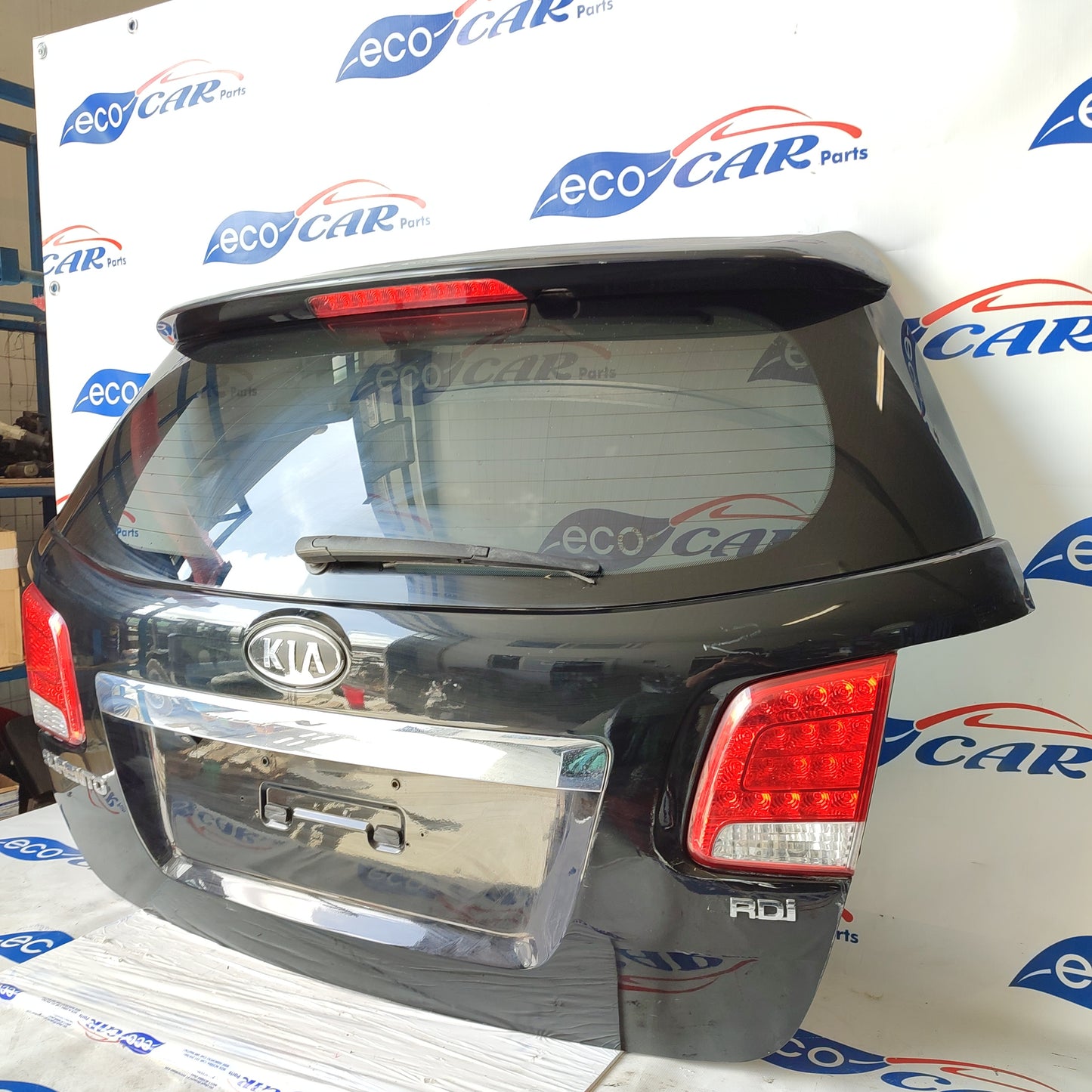 Schwarze Heckklappe Kia Sorento 2012 ecoAG1737