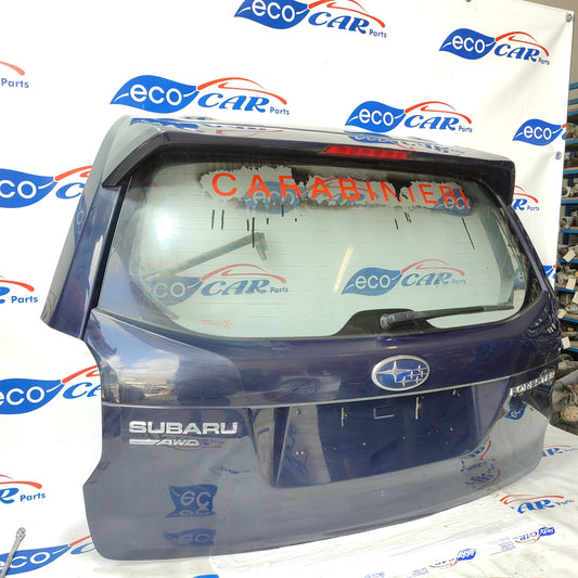 2014 Subaru Forester ecoAG1746 Blaue Heckklappe