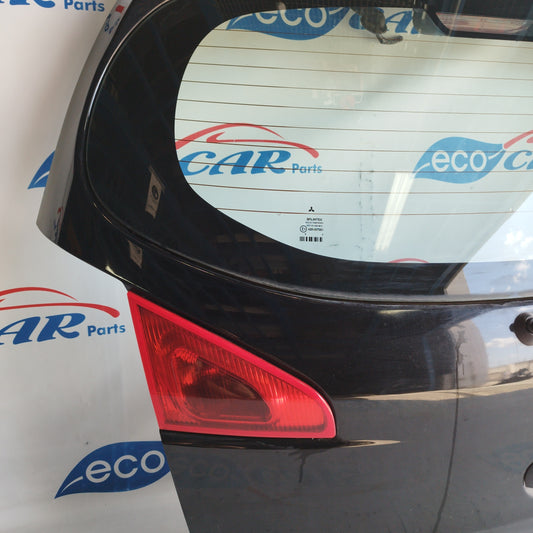 Schwarze Heckklappe Mitsubishi Colt 3-Türer Baujahr 2006 ecoAC4034