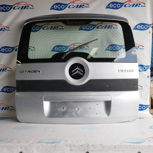 Silver gray tailgate Citroen Nemo 2008 ecoAC4036