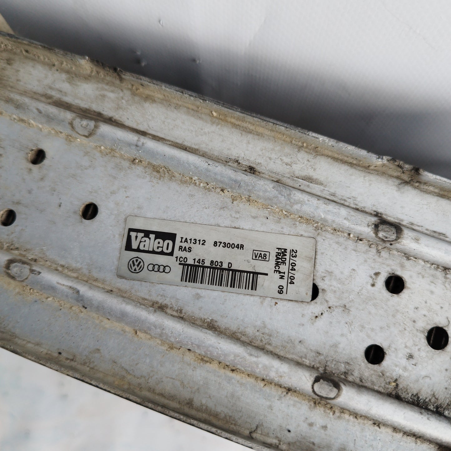 Ladeluftkühler für Volkswagen New Beettle 1.9d, Teilenummer 1c0145803d ecoAC4037