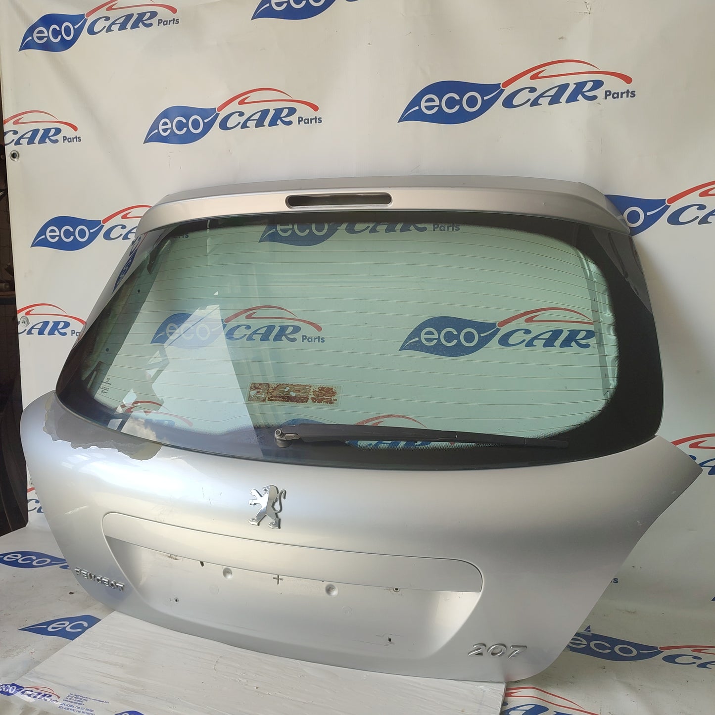 Portellone grigio argento Peugeot 207 ecoAG1790