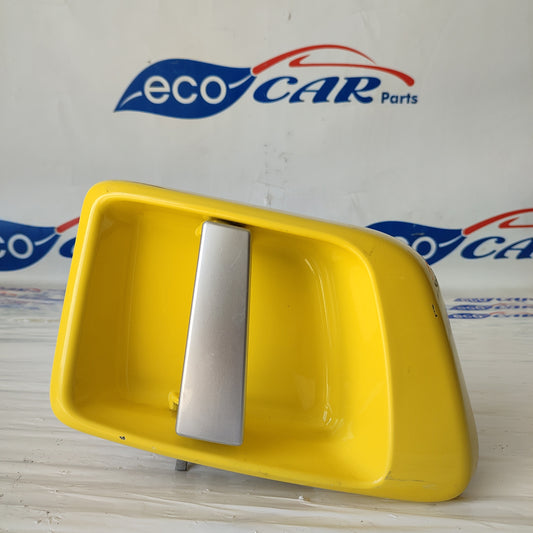 Right front external handle Peugeot 1007 2006 yellow ecoAG1794