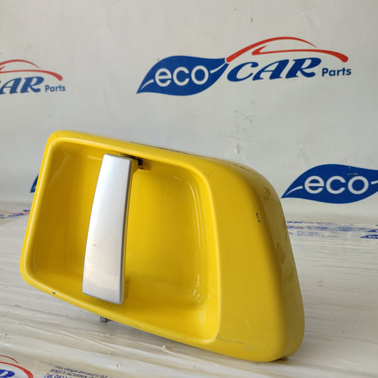 Right front external handle Peugeot 1007 2006 yellow ecoAG1794