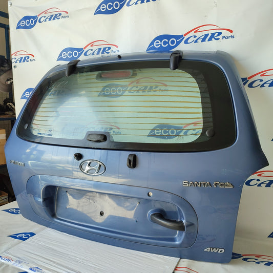 Hyundai Santa Fe 2001 Heckklappe blau ecoAG1799
