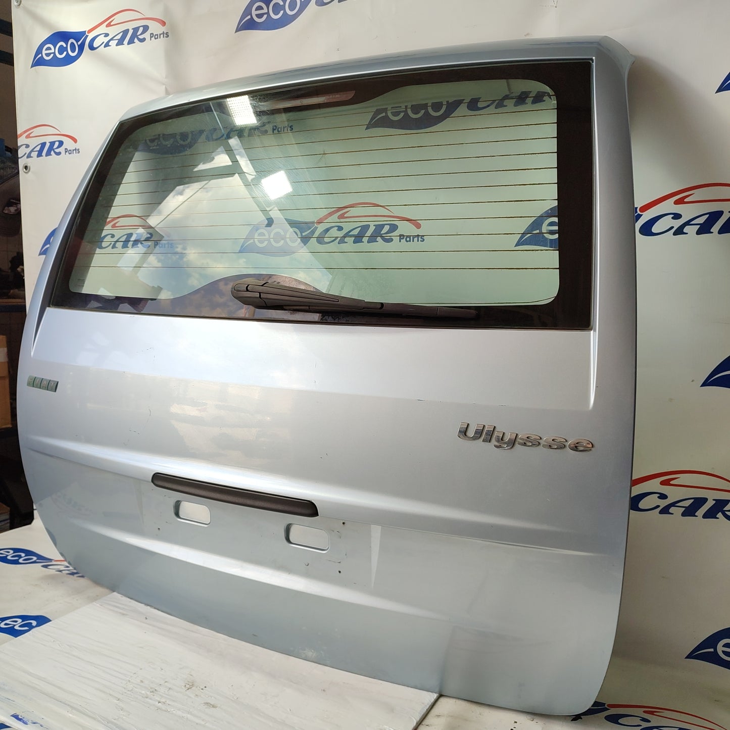 Fiat Ulysse 3. Serie, Baujahr 2006, ecoAG1810, blaue Heckklappe