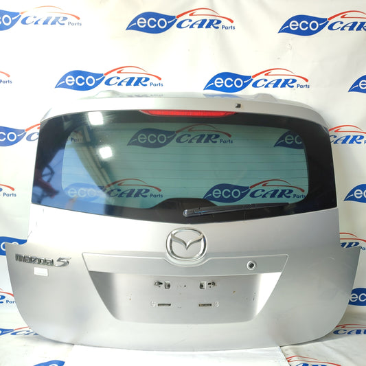 Mazda 5 2005 ecoAG1813 Silbergraue Heckklappe
