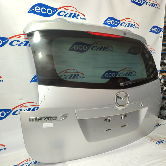 Mazda 5 2005 ecoAG1813 Silbergraue Heckklappe