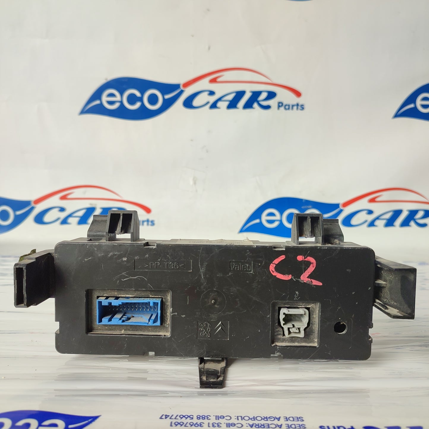 Citroën C3/C2 Klimaanlagenbedienfeld-Code: 96530443xt ecoAG1868