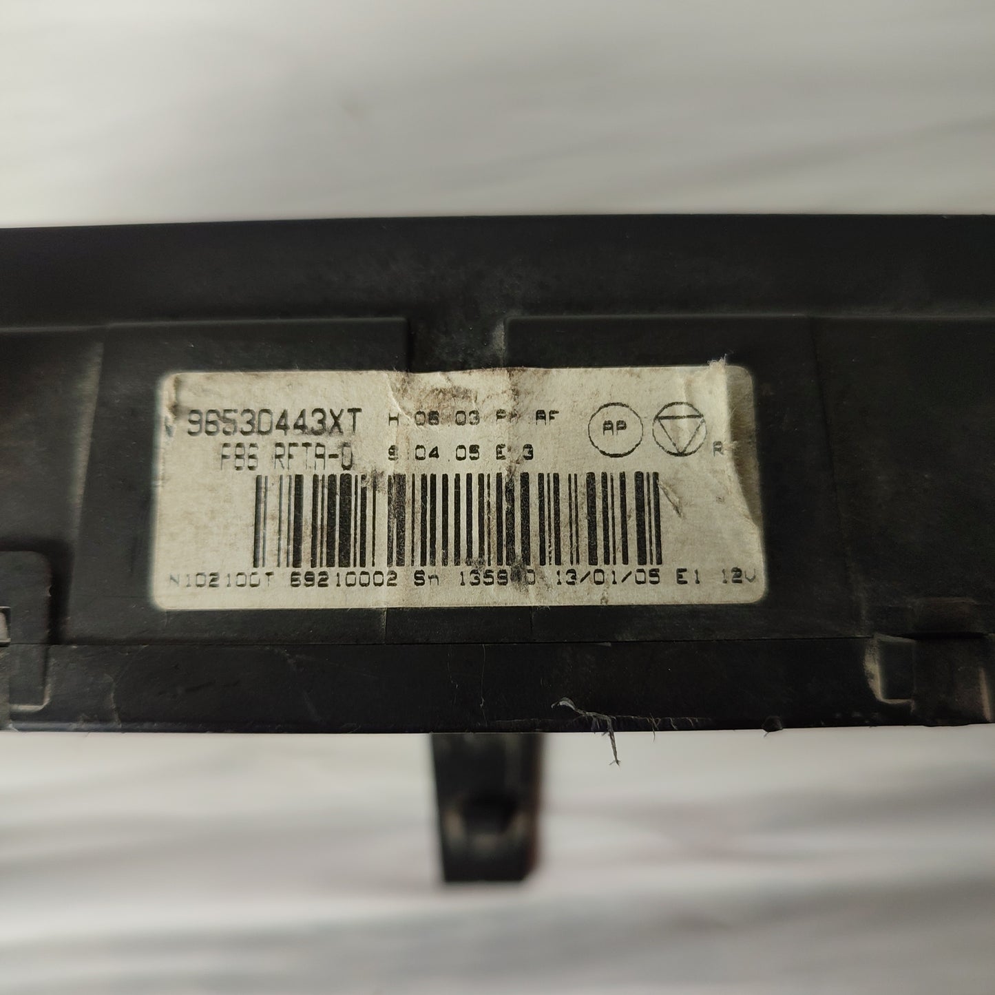 Citroën C3/C2 Klimaanlagenbedienfeld-Code: 96530443xt ecoAG1868