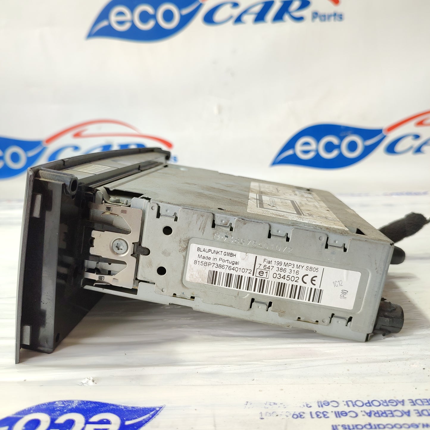 Autoradio Fiat Grande Punto cod: 7647386316 ecoAG1908