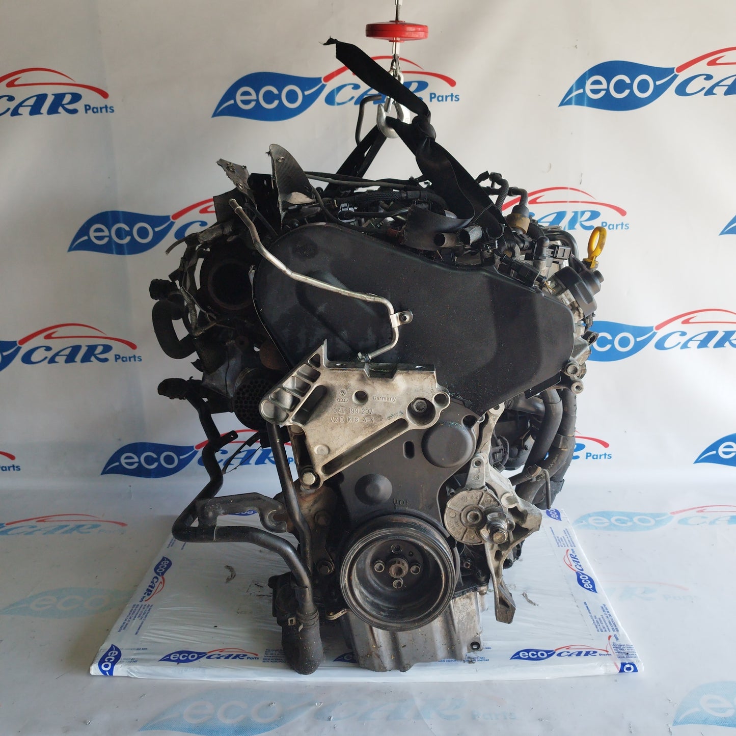 Motore Seat Leon 5F1 2.0tdi 150cv 2015 codice CRM impianto bosch ecoAC4137