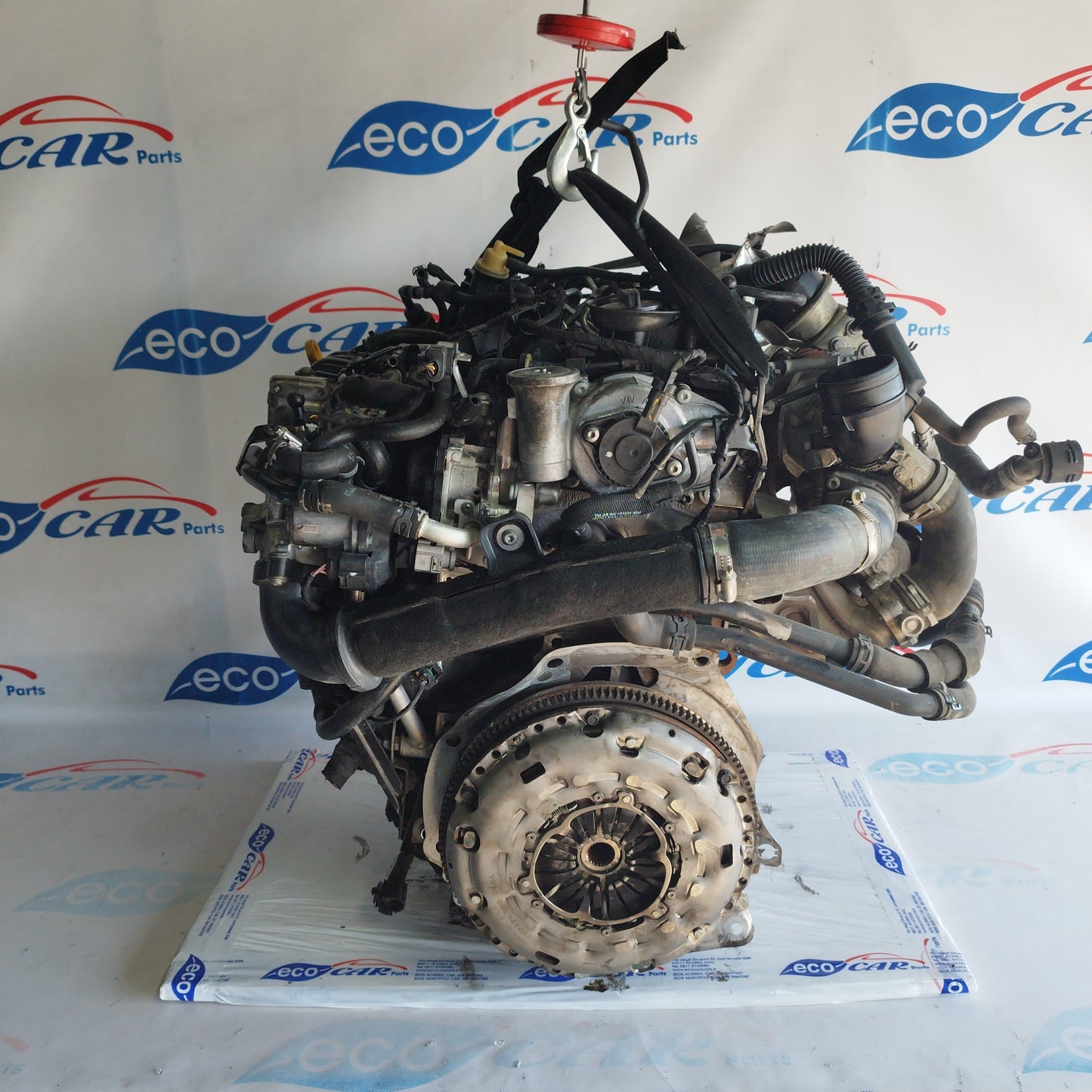 Motore Seat Leon 5F1 2.0tdi 150cv 2015 codice CRM impianto bosch ecoAC4137