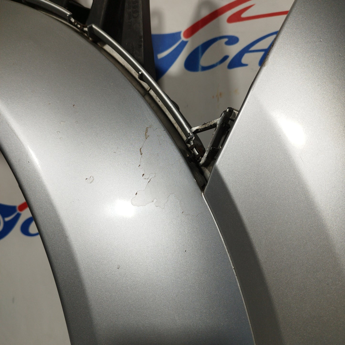 Left wing silver gray Audi A2 2005 ecoAC4155