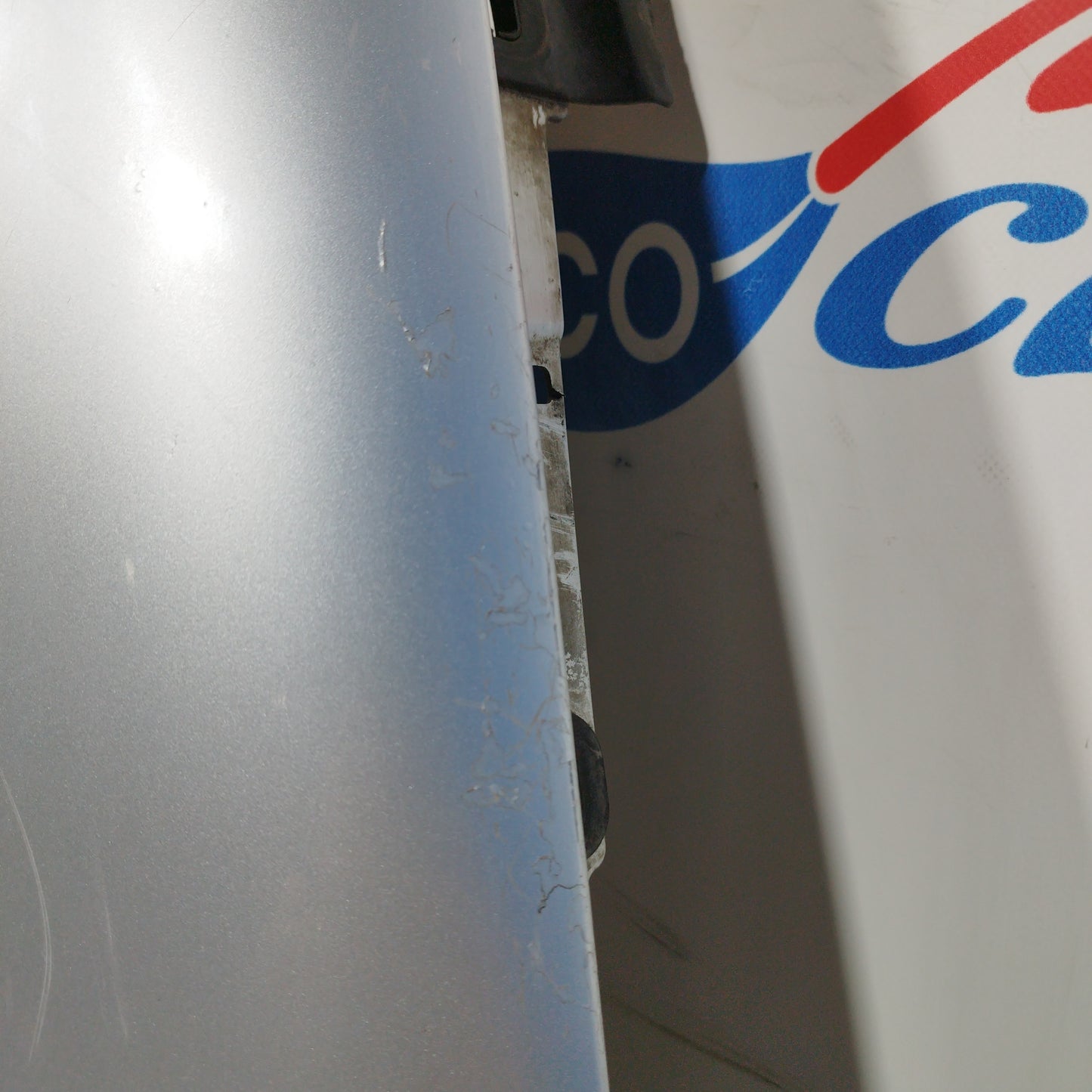 Left wing silver gray Audi A2 2005 ecoAC4155