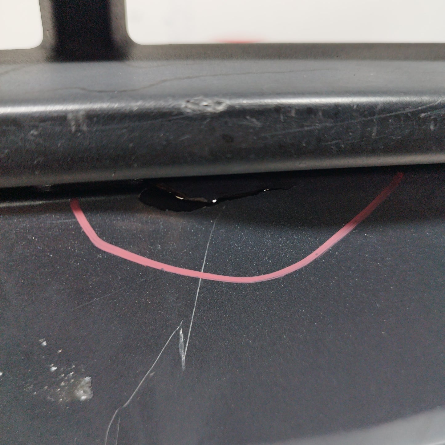 Gray front bumper Fiat Punto 2005 ecoAC4158