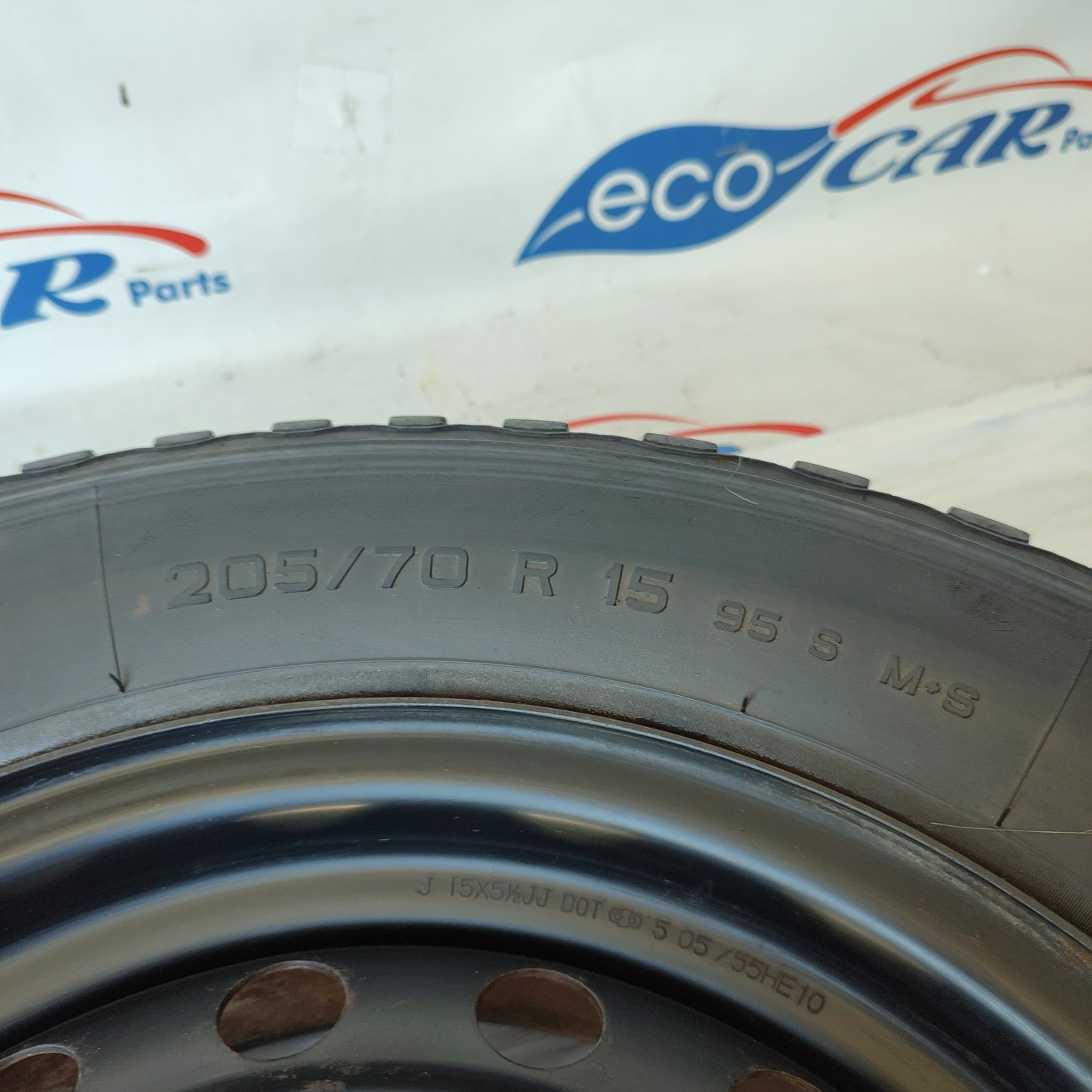 Ruota di scorta con copertura Daihatsu Terios 2001 misura 205/70R15 ecoAG1986