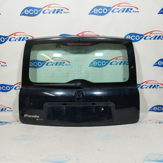 Auffällige blaue Heckklappe Fiat Panda 4x4 2008 ecoAC4224