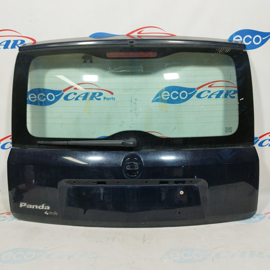 Auffällige blaue Heckklappe Fiat Panda 4x4 2008 ecoAC4224