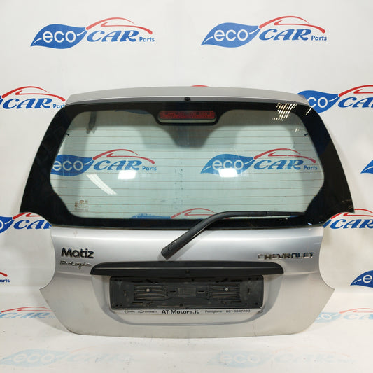 Silver gray tailgate Chevrolet Matiz 2007 ecoAC4249