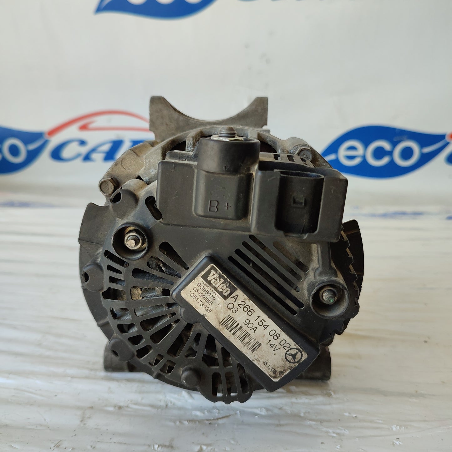 Mercedes Class A/B alternator 2008 90A code: A2661540802 ecoAG2094