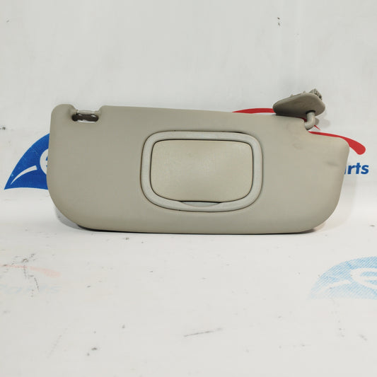 Right sun visor beige Alfa Romeo 147 2007 II series ecoAC4284