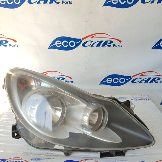 Fanale anteriore dx Opel Corsa D fondo grigio ecoAG2103