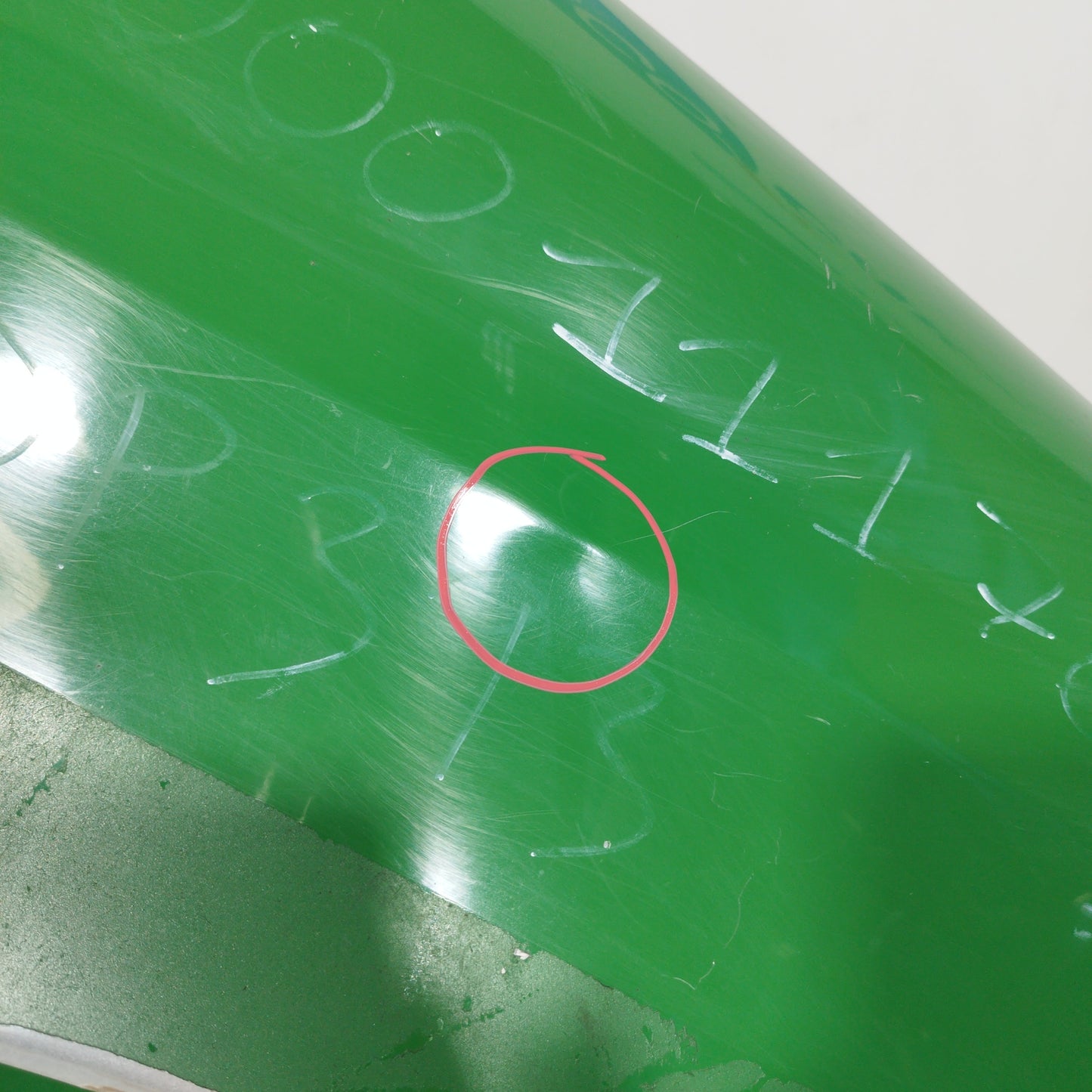 Green right fender Fiat Panda Climbing 2008 ecoAC4293