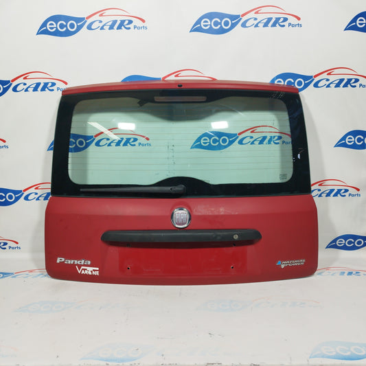 Portellone rosso sfrontato Fiat Panda 2008 ecoAC4297