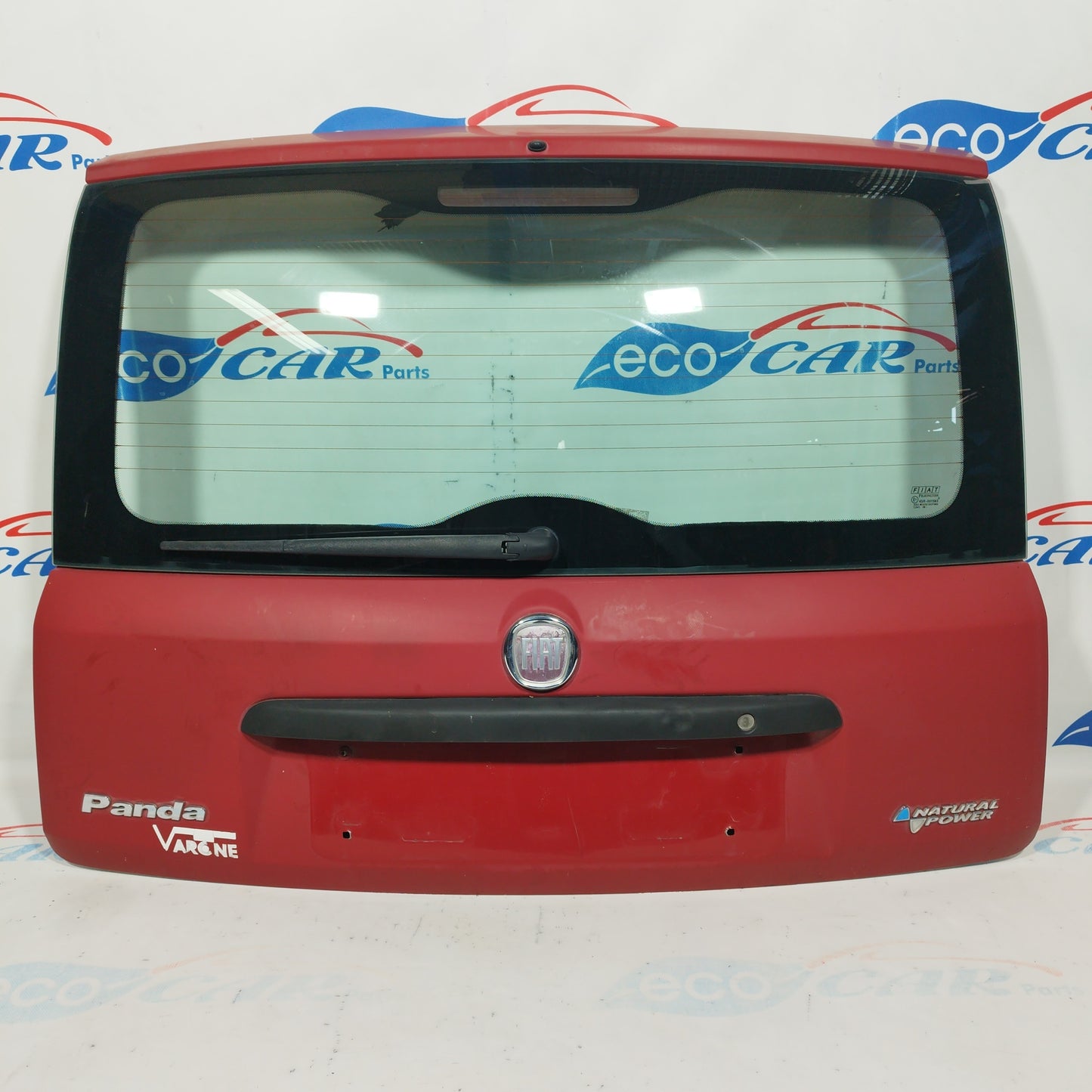 Portellone rosso sfrontato Fiat Panda 2008 ecoAC4297