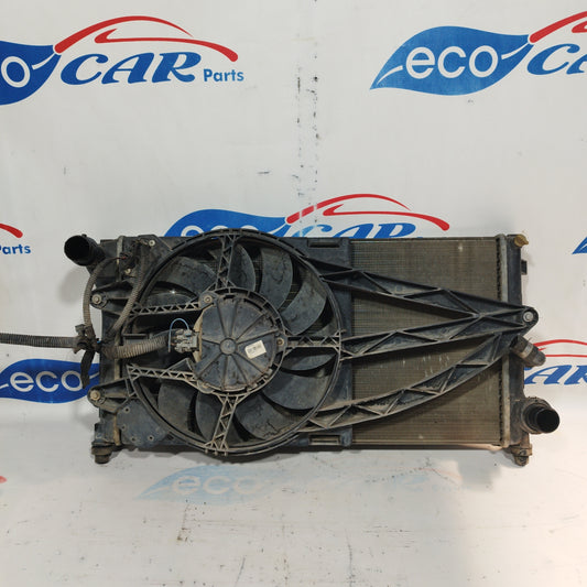 Radiatore acqua con Ventola Fiat Panda 1.4 b Natural Power 2008 codice: 51773192 ecoAC4304