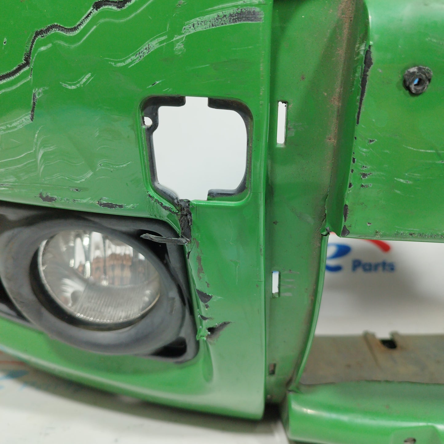 Green front bumper Fiat Panda Climbing 4x4 2008 ecoAC4313