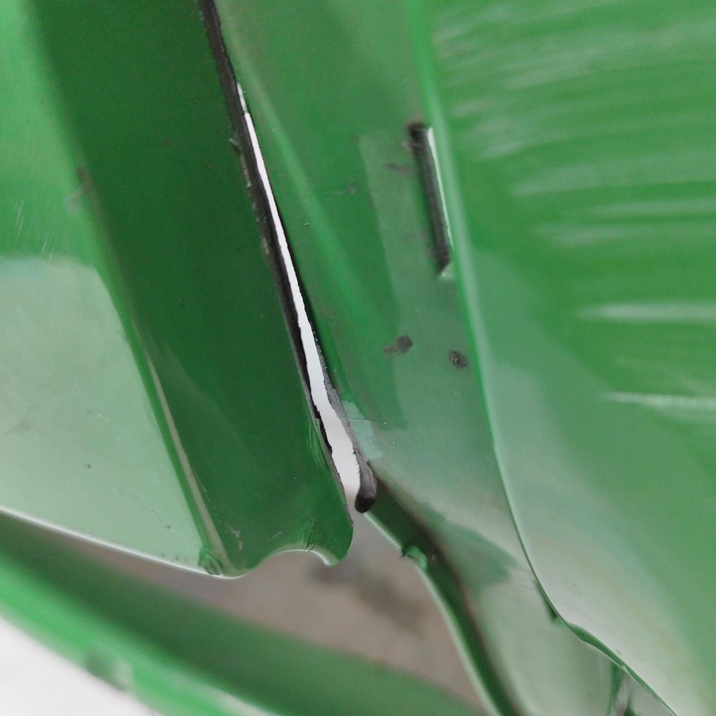 Green front bumper Fiat Panda Climbing 4x4 2008 ecoAC4313