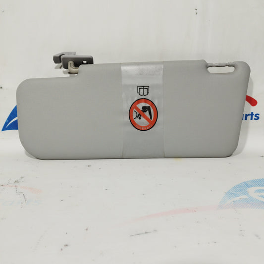 Aletta parasole dx grigio ghiaccio Fiat Panda 2008 ecoAC4324