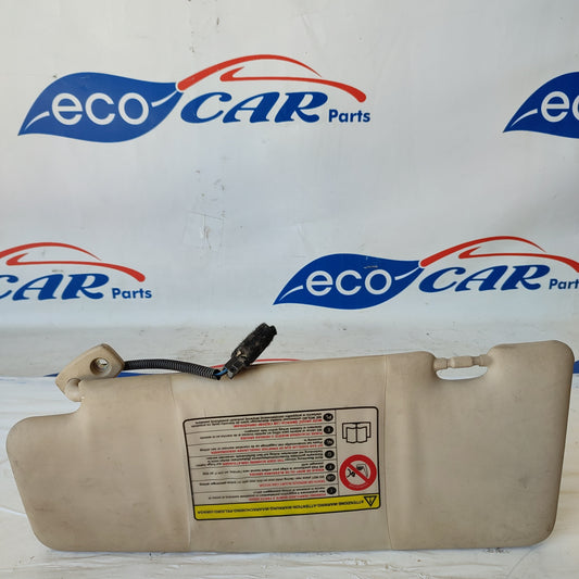 Fiat Bravo beige right sun visor with ecoAG2141 light