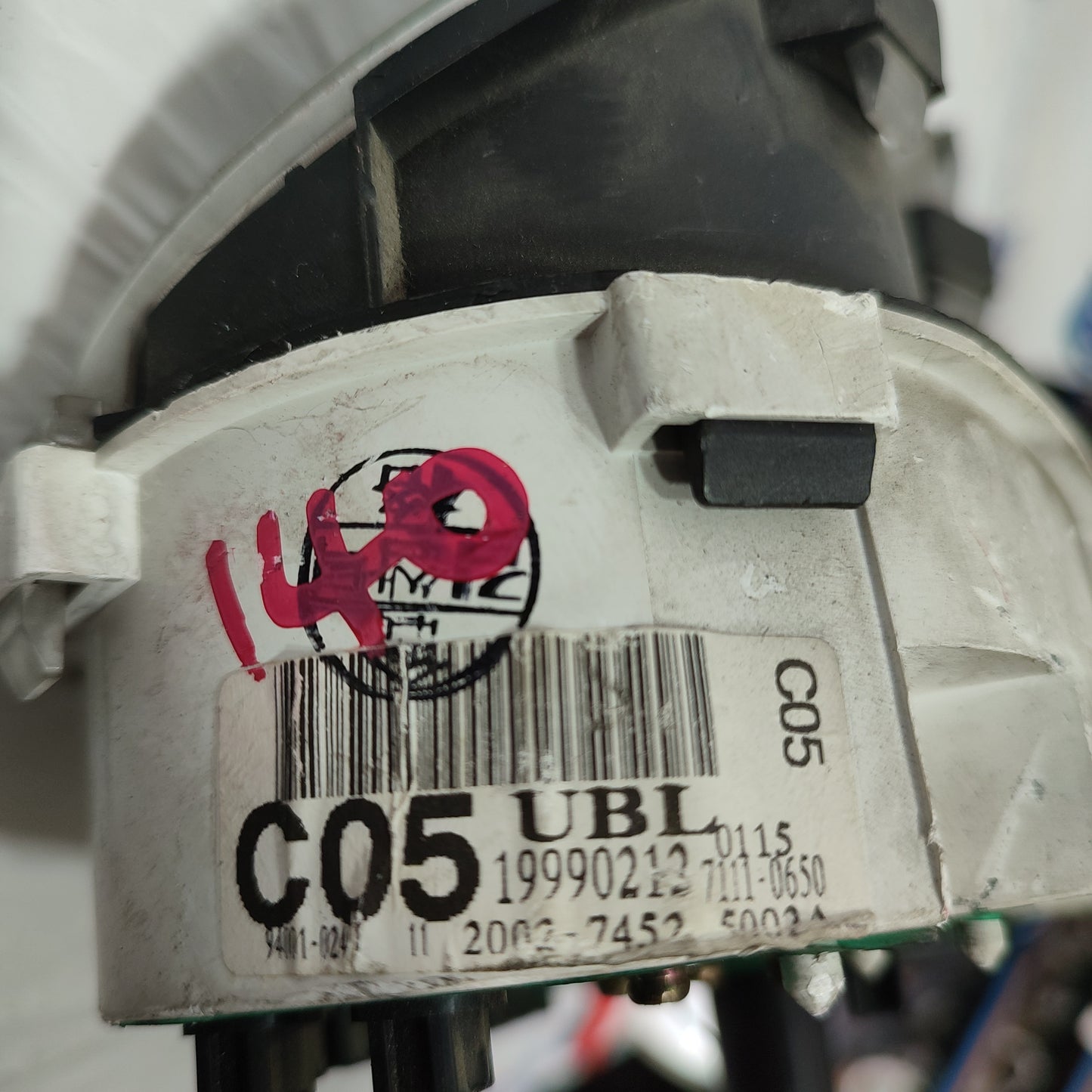 Hyundai Atos 1.0B 1999 Instrumententafel-Code: 7111-0650 ecoAG2178