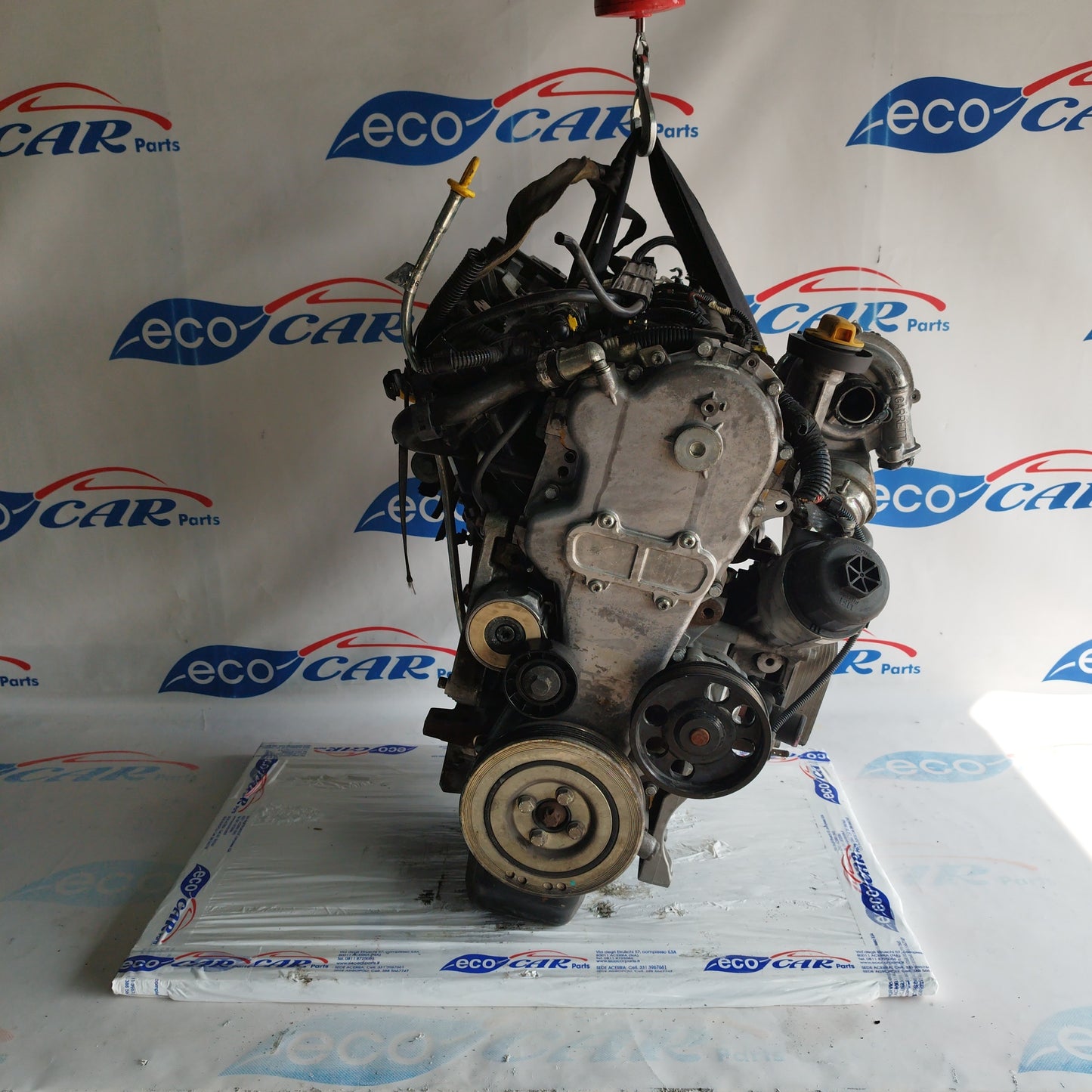 Motore Fiat punto Evo / 500 / Panda 1.3 Mjt 16v 75cv 2012 codice monoblocco 199b1000 ecoAC4353