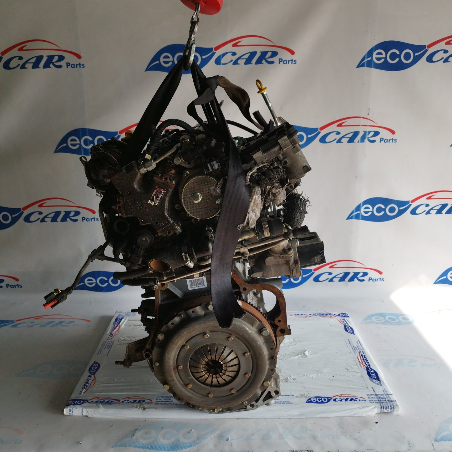 Motore Fiat punto Evo / 500 / Panda 1.3 Mjt 16v 75cv 2012 codice monoblocco 199b1000 ecoAC4353