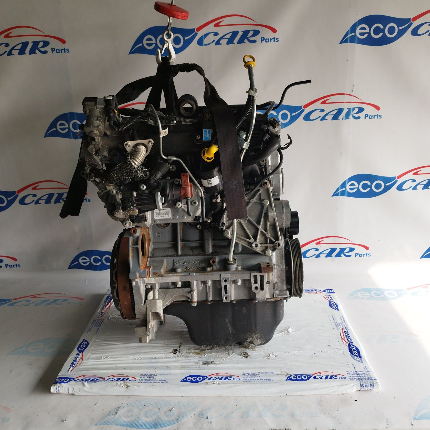 Motore Fiat punto Evo / 500 / Panda 1.3 Mjt 16v 75cv 2012 codice monoblocco 199b1000 ecoAC4353