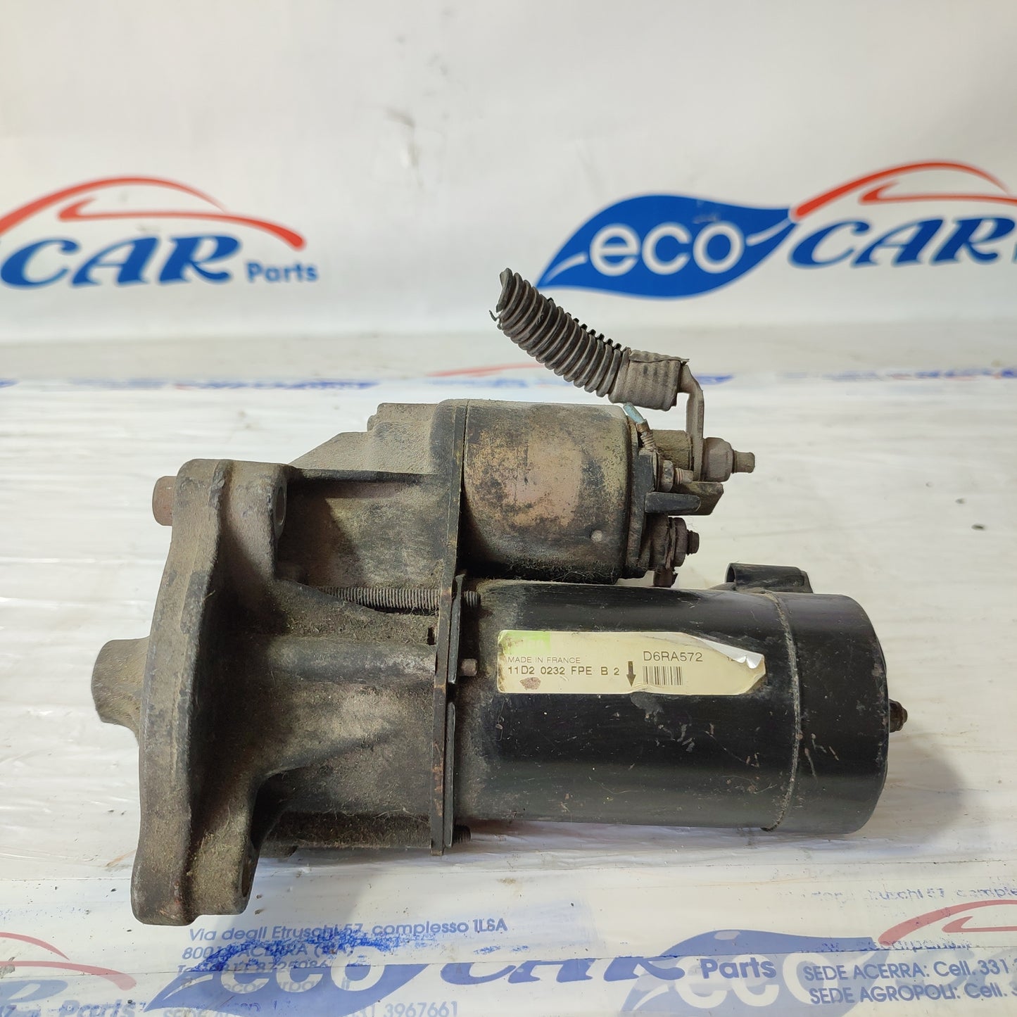 Motorino avviamento Peugeot 307 1.6 Benzina cod: D6RA572 ecoAG2210