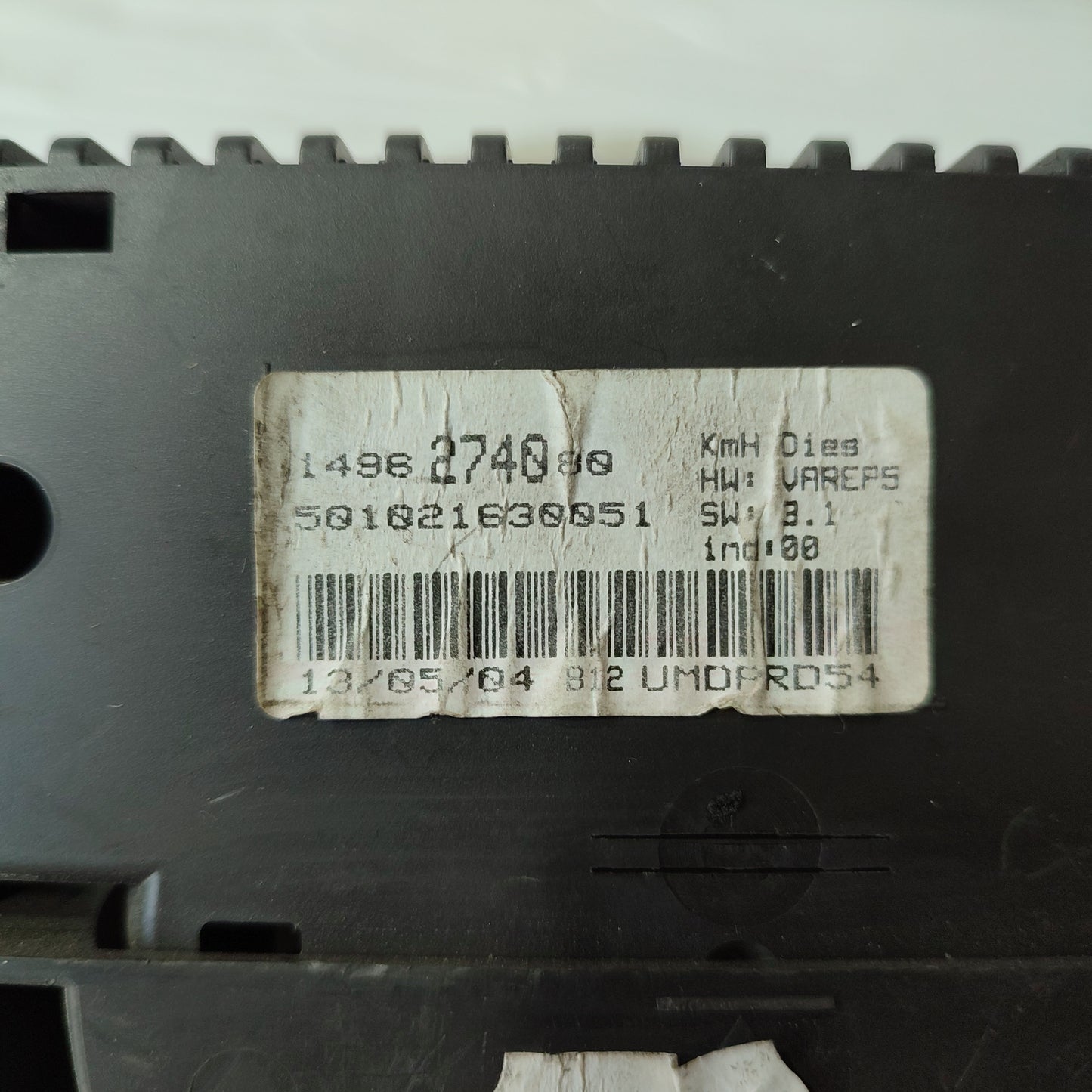 Instrument Panel Fiat Ulysse 2.2 diesel 2004 cod: 1496274080 ecoAG2213