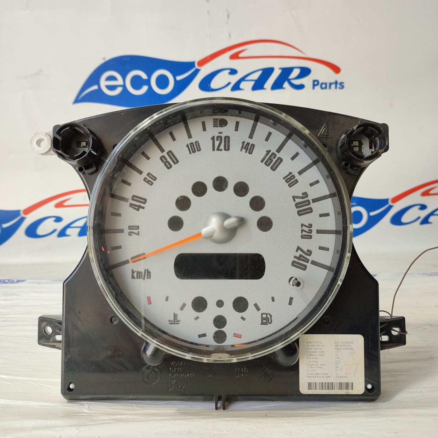 Mini Cooper R50 1.6 Benzin 2004 Instrumententafel-Code: 6211-6936283 ecoAG2212